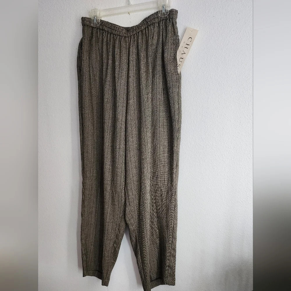 Chaus Women's Dress Slacks Pull-On Sz 20 NWT